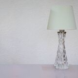 Carl Fagerlund Crystal Glass Table Lamps. Orrefors, Sweden