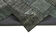 Tapis oriental vintage noué à la main 172 cm x 240 cm tapis patchwork noir