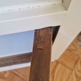 Pair of vintage beech bedside tables