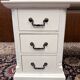Classic English White Chesterfield Desk