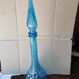 Italian bottle blue color