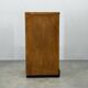 Art Deco Beech Tambour Office Cabinet, Czechoslovakia 1940s