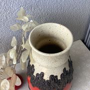 Vase Bay Keramik fat lava West Germany 7030