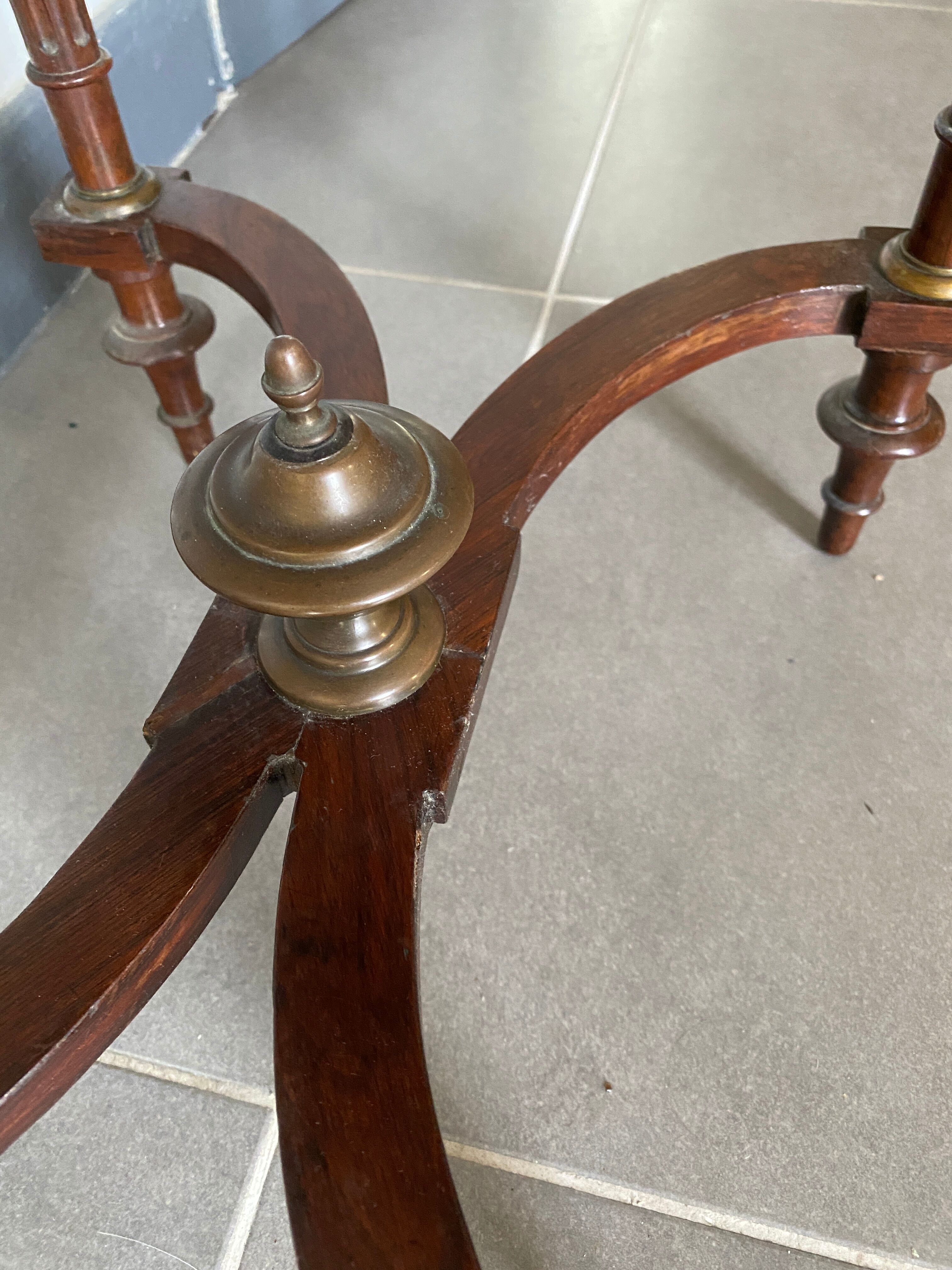 Napoleon III style table inlaid style