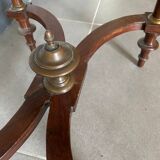 Table coiffeuse de style Napoléon III marquetée