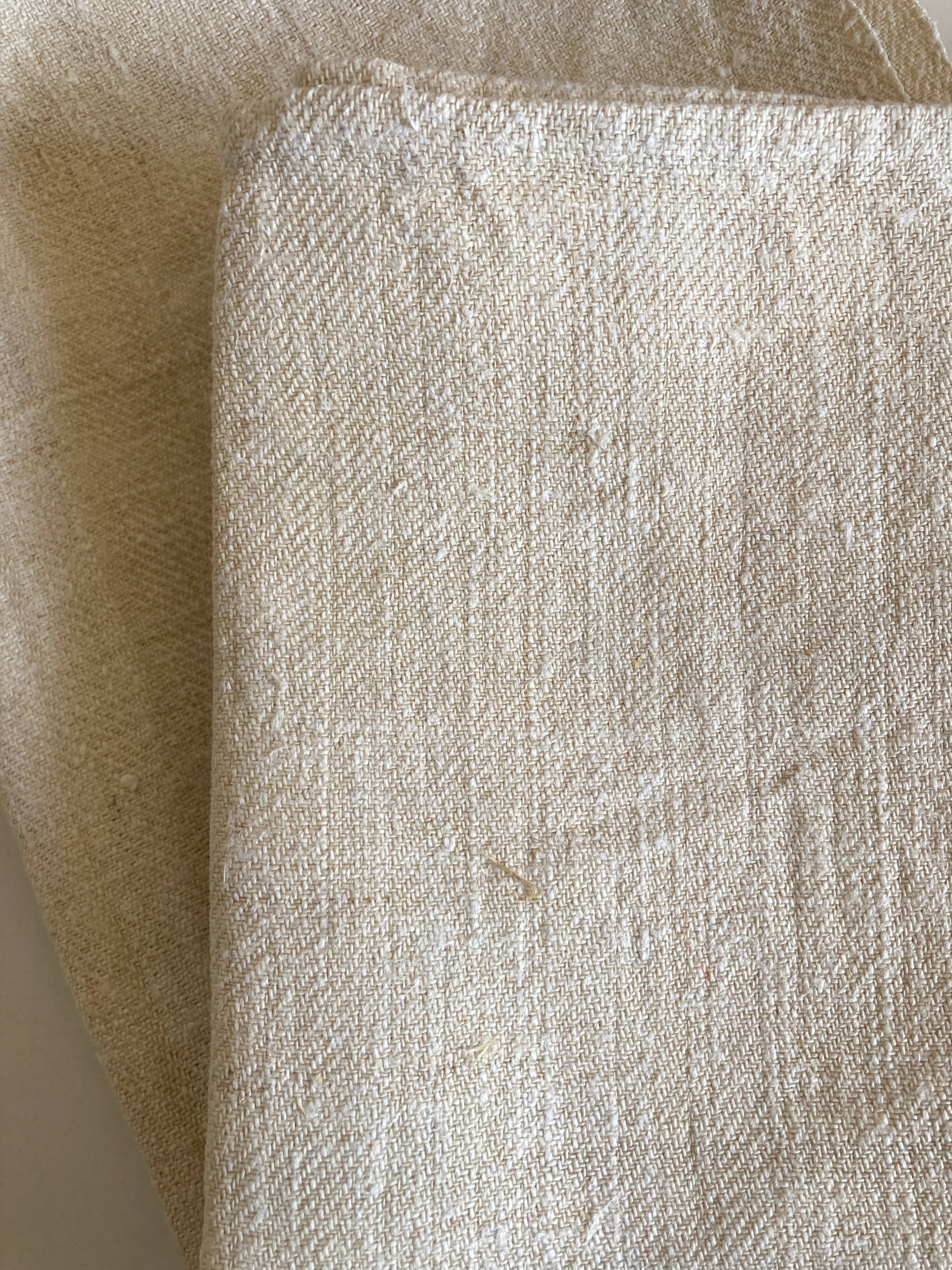 Pair of farm towels 19th reserve in raw hemp canvas