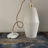 Suspension scandinave blanche électrifiée à neuf