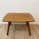 Solid wood coffee table, splayed legs - 1960s