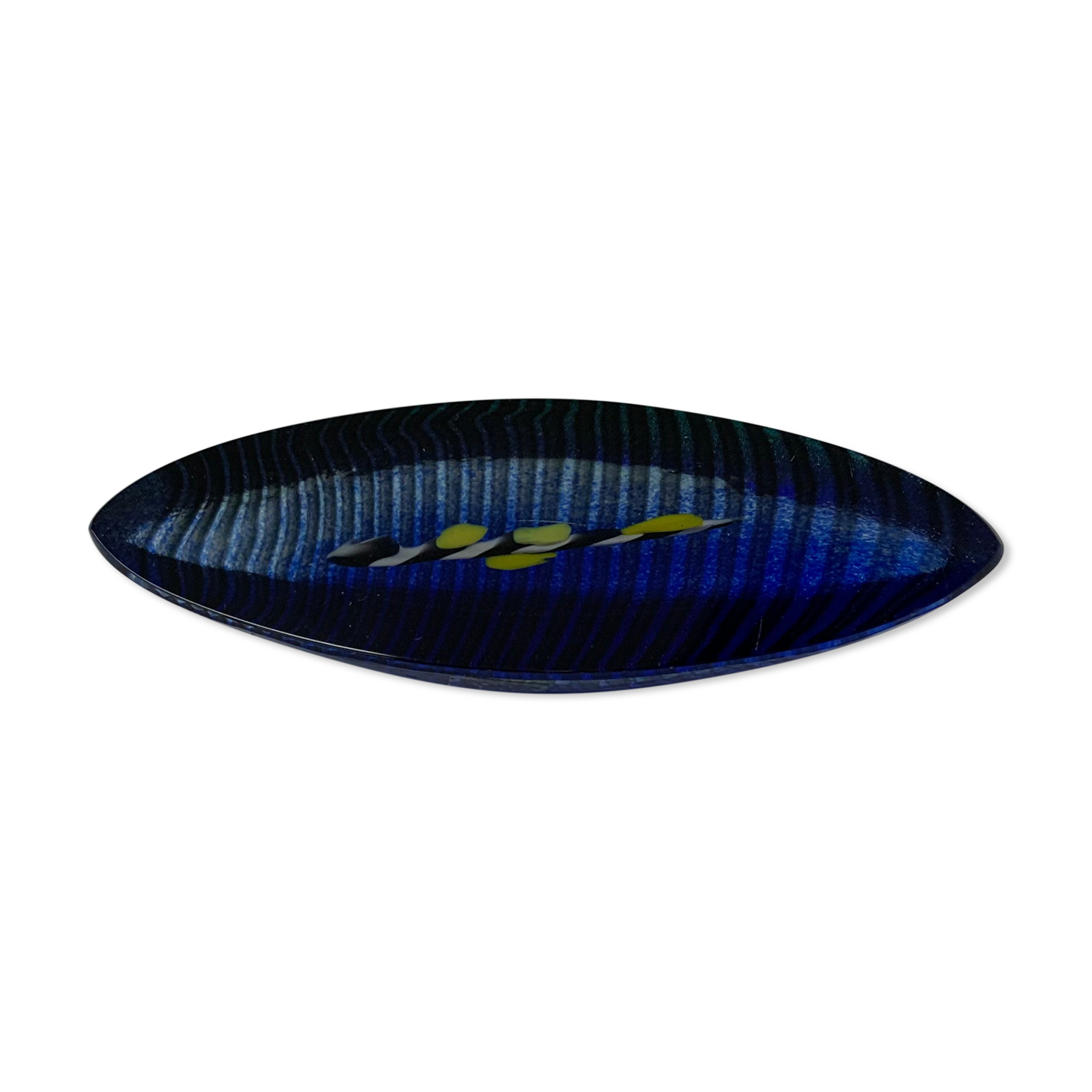 Bertil vallien for Kosta Boda Sweden miniature boat sculpture ‘Journey ‘