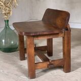 Vintage Brutalist Stool