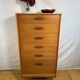 Vintage Austinsuite Teak Chest of Drawers 1960 Scandinavian Danish Design