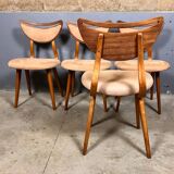 Chaises vintage 4 Mid Century