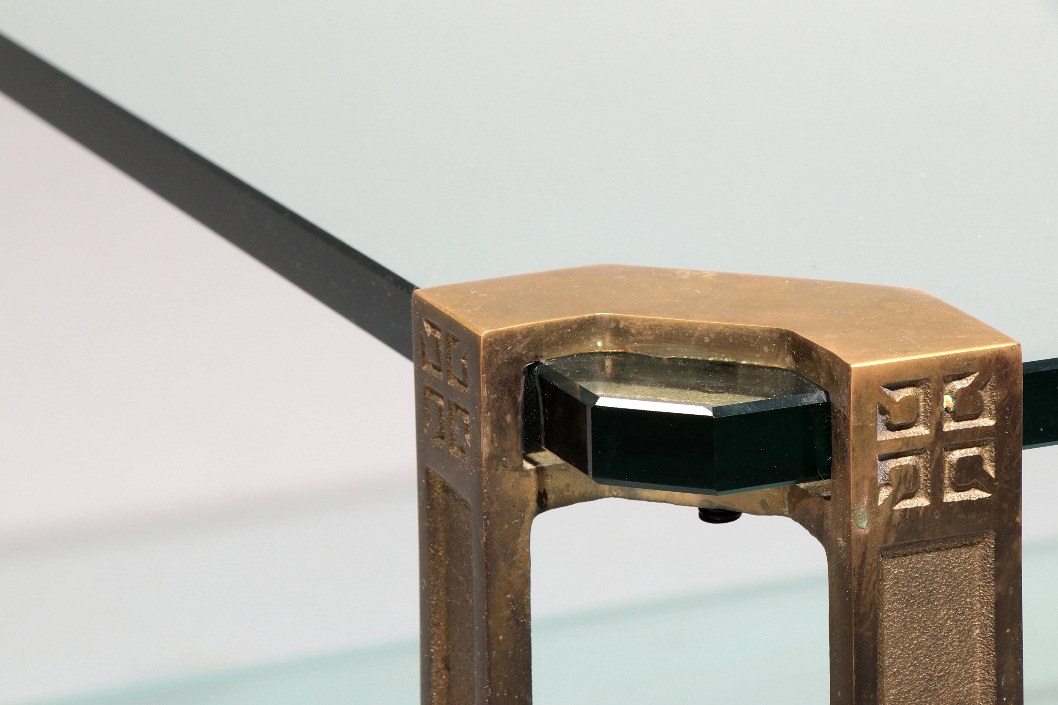 Elegant midcentury table by Peter Ghyczy model T24