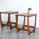 Paire de tables de nuit /d’appoint par G-Plan