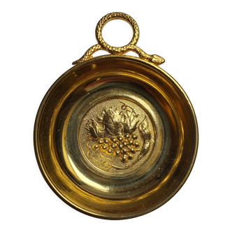 French vintage metal grape wine tester