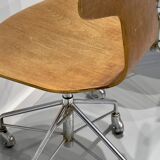 Set of 2 swivel chairs Model 3113 by Arne Jacobsen, Fritz Hansen, 1960s