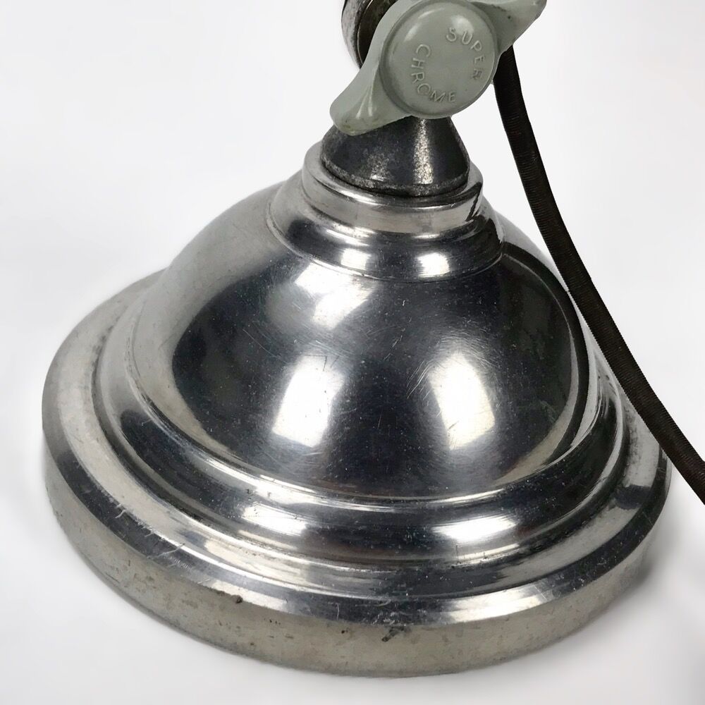 Super Chrome jeweller's workshop lamp