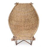 Chair Duyan mid-century Wicker by John Risley