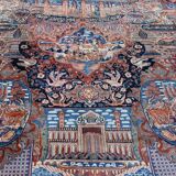 Large Kashmar wool rug, Persia circa 1950