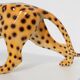 Hand‑Painted Ceramic Leopard Sculpture by Giovanni Rozan, Italy ca. 1950