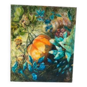 Nature morte signée