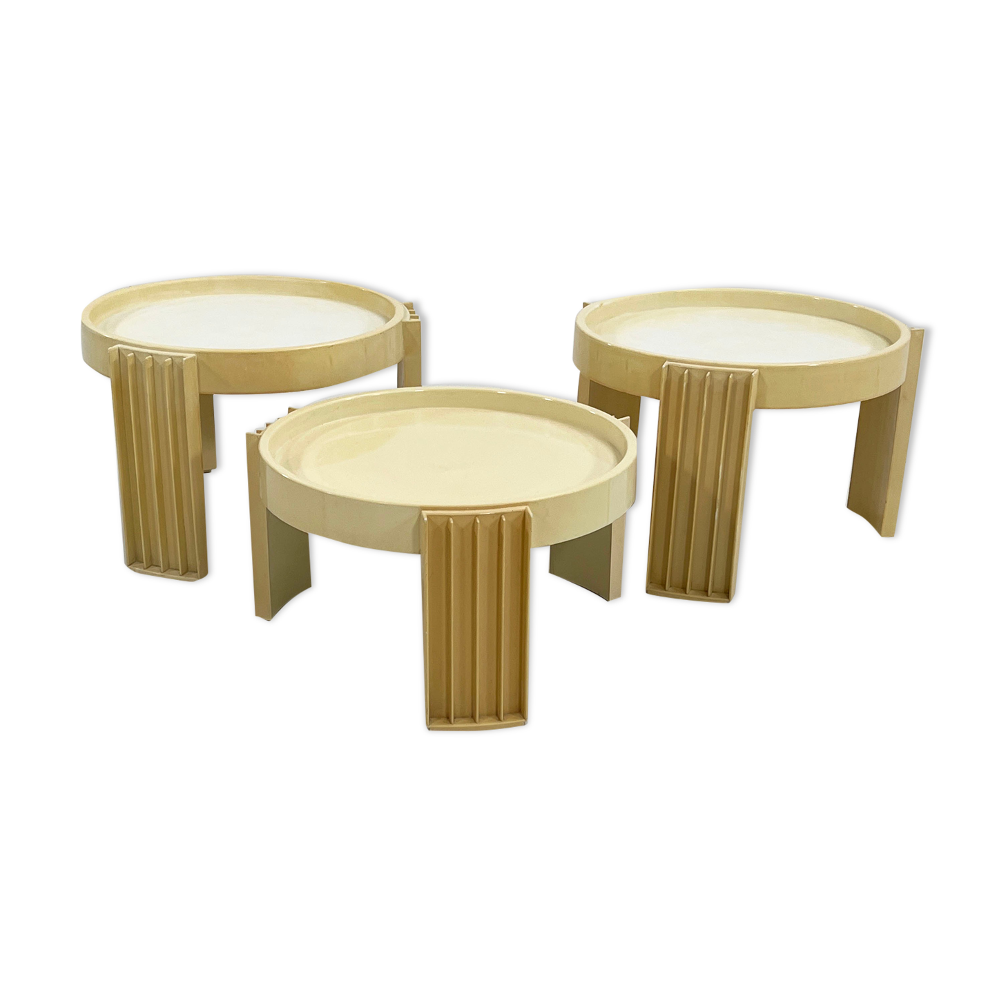 Marema nesting tables by Gianfranco Frattini for Cassina, 1960s