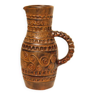 Large ceramic pitcher by Huguette Bessone