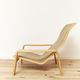 Mid-Century Pulkka lounge chair by Ilmari Lappalainen for Asko