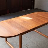 Dining table in solid teak, Denmark, 1960's