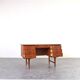 Mid-Century Modern Danish Teak Executive Desk, 1960s