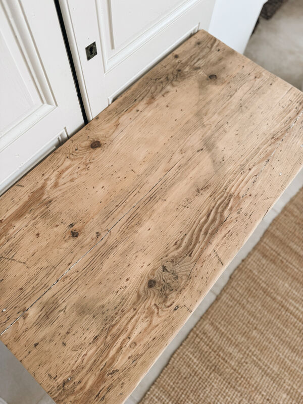 Table patinée