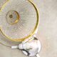 Mid-Century Czech Crystal and Brass Wall Lamp in Brass, 50s, set of 2