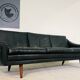 Vintage danish mid century aage christiansen 3 person "matador" sofa
