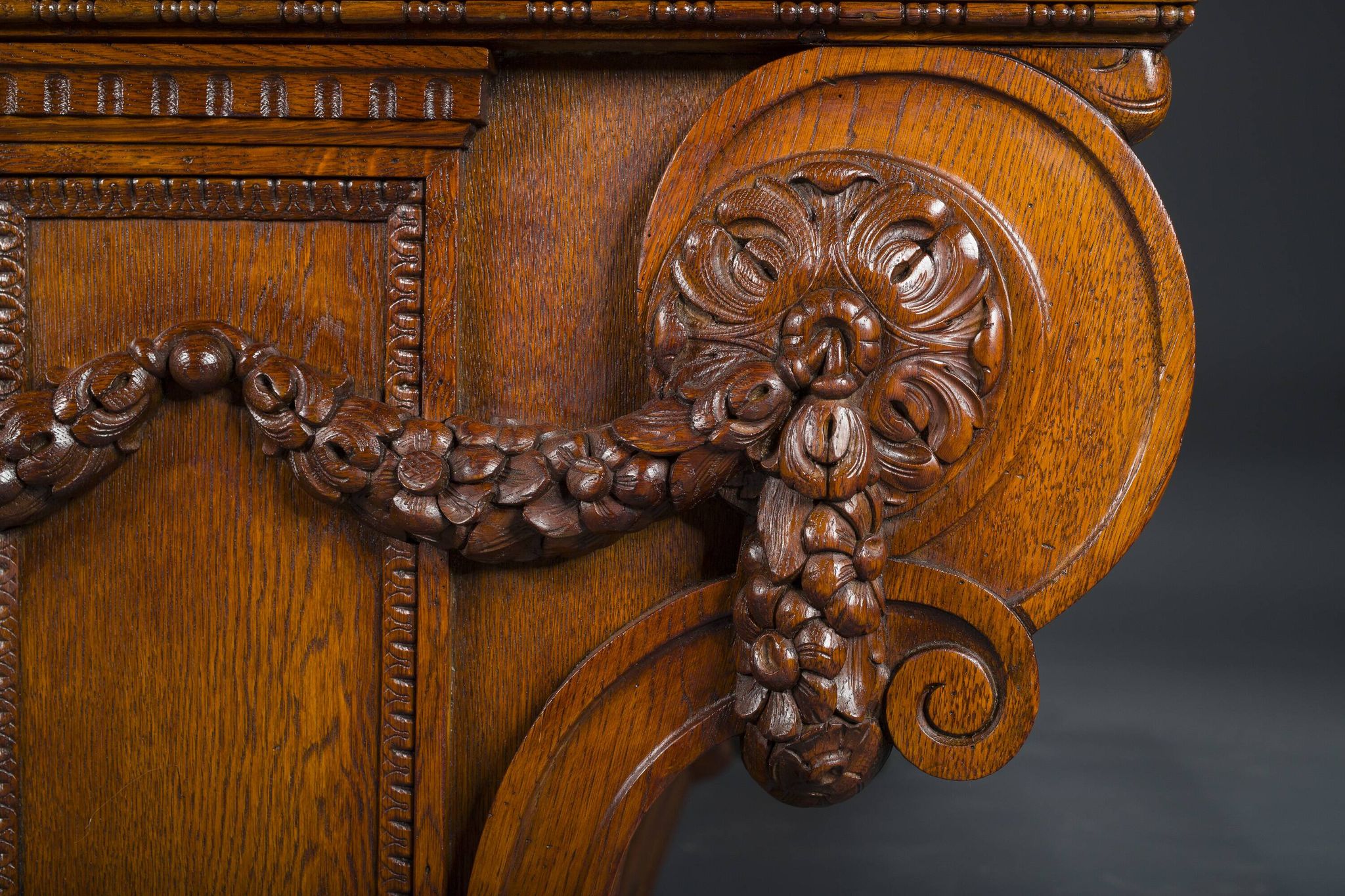 Vintage Neo-Renaissance Desk, 1920s