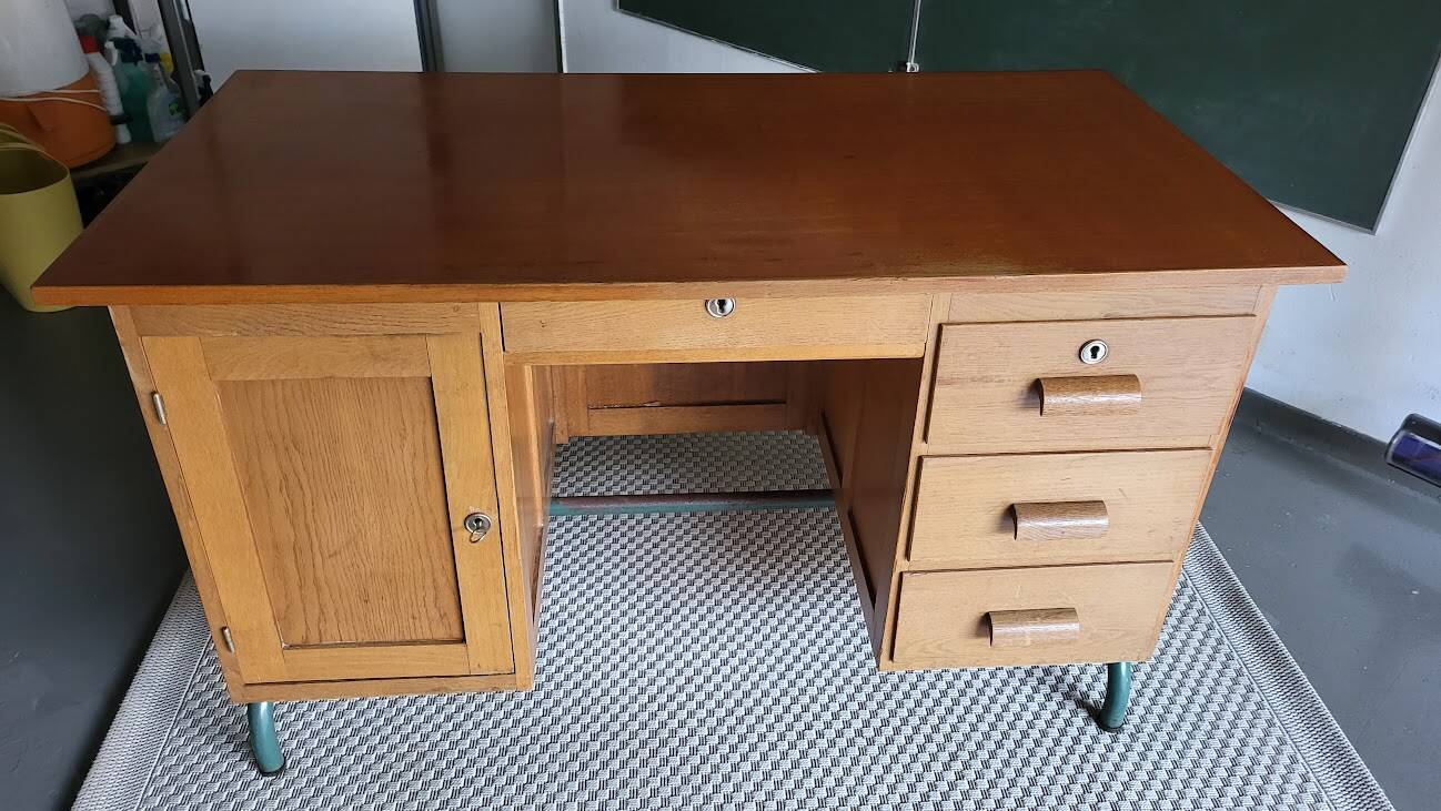 Vintage desk from the 1950s