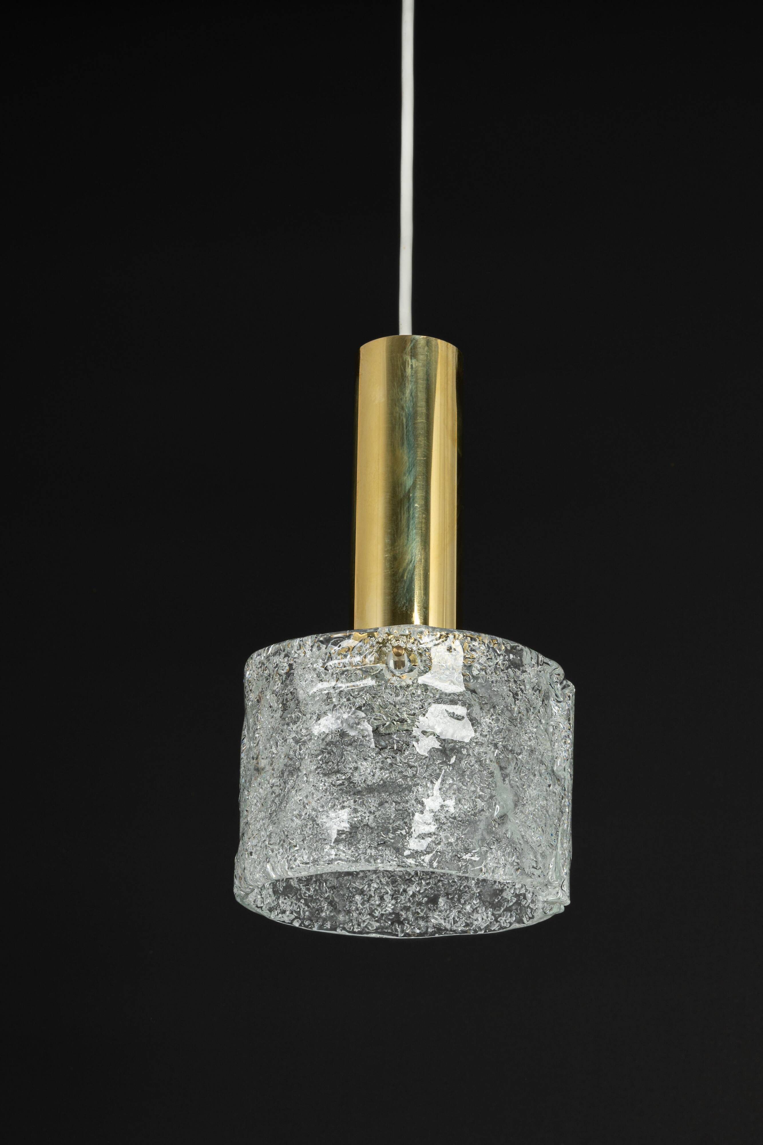 Small Murano pendant by Hillebrand, 1960s