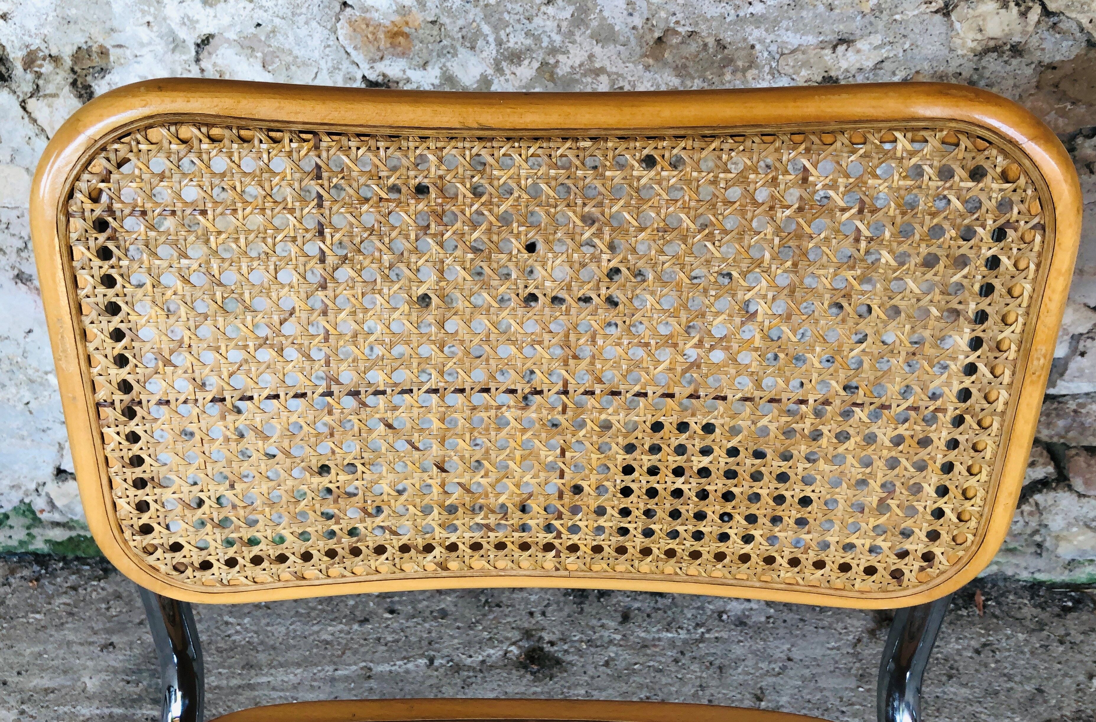 Paire de chaises B32, par Marcel Brauer années 70/80