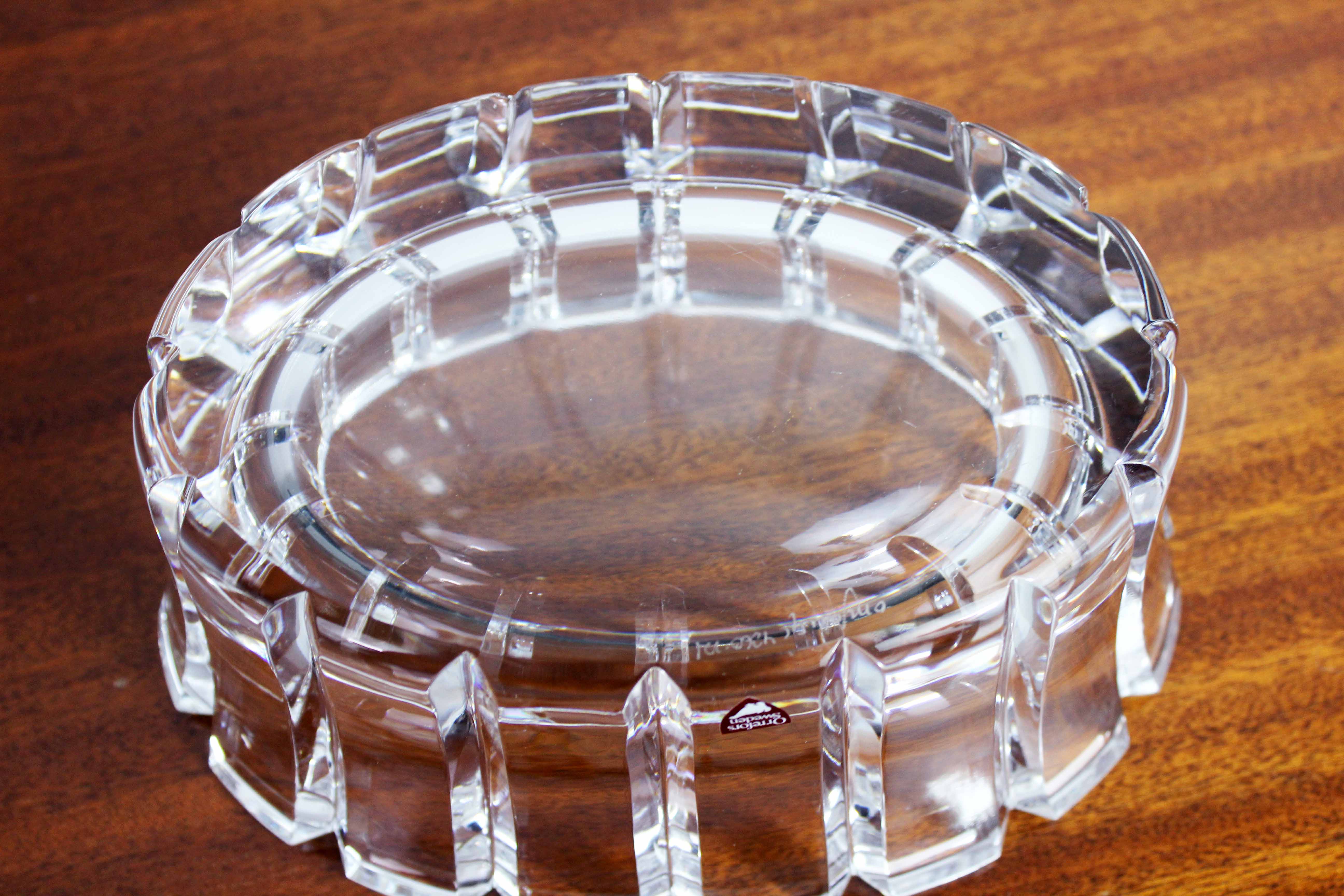 Crystal Orrefors Coup, 1960s