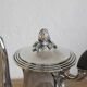 Antique silver-plated coffee pot by Christofle