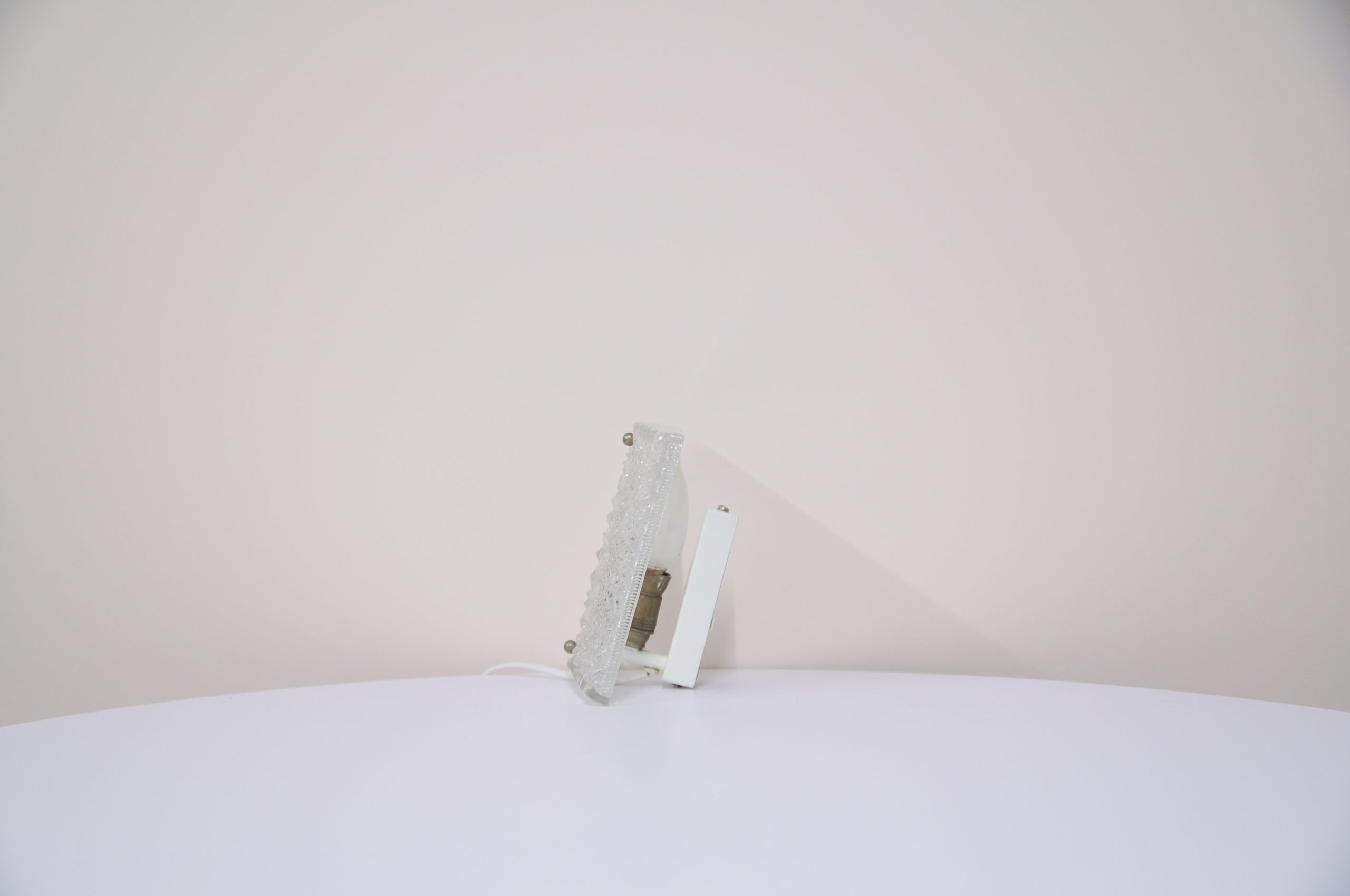 Vintage bubble glass wall lamp Hoffmeister-Leuchten