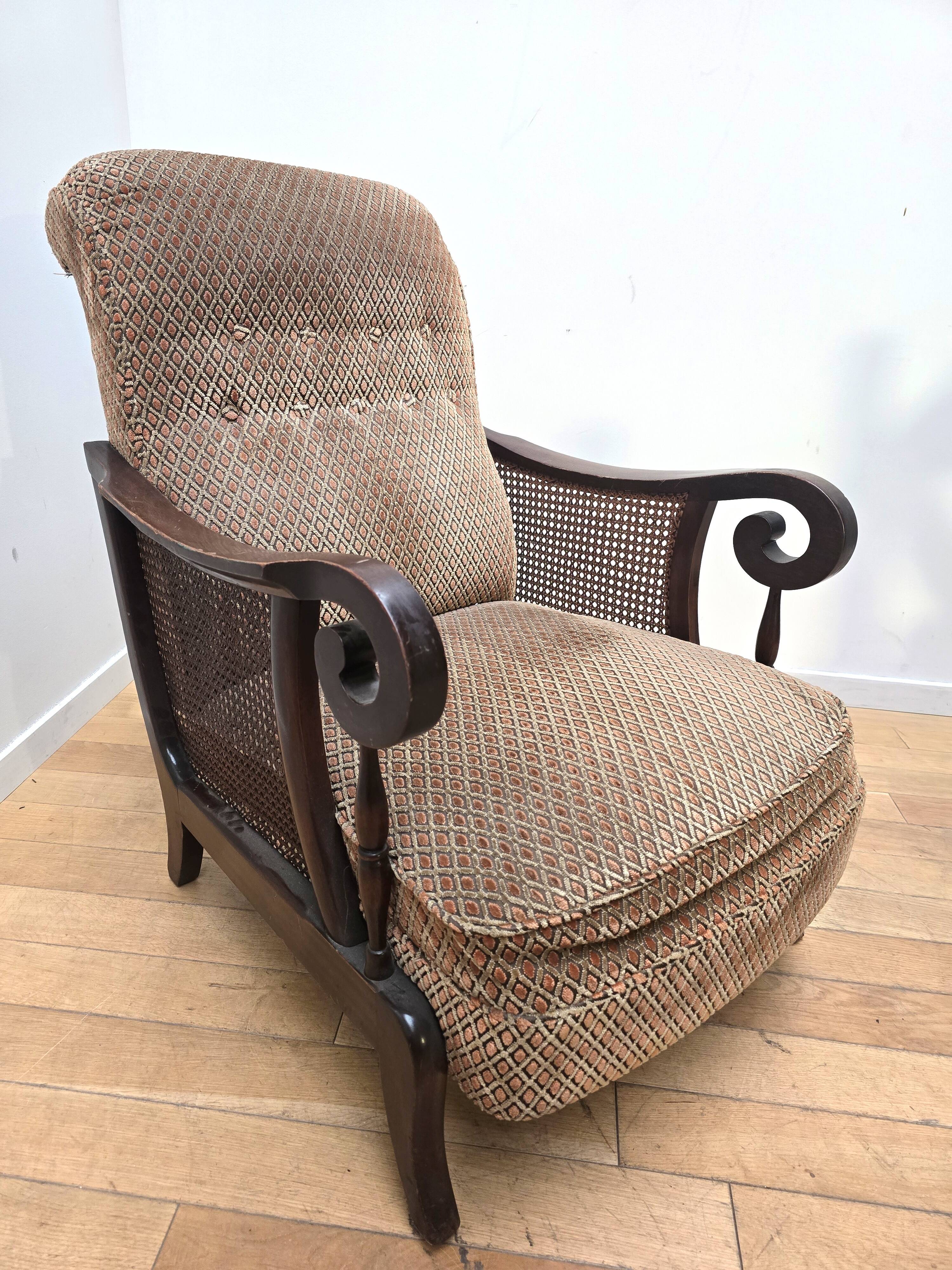 Vintage English style armchair