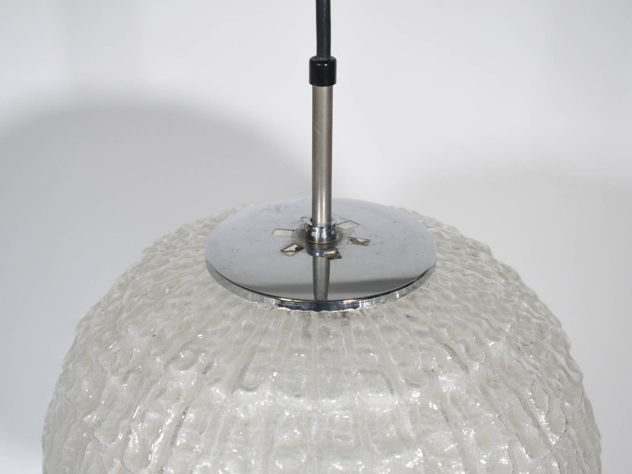 Design Globe Lamp 1960s 1970s  Glass