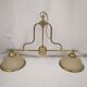 American Coop billiards style chandelier