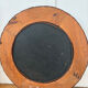 Mid-century wicker and rattan mirror