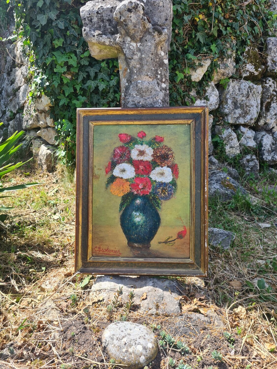 Painting still life painting on canvas