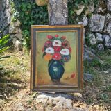 Tableau nature morte peinture sur toile