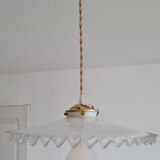 Vintage opaline chandelier