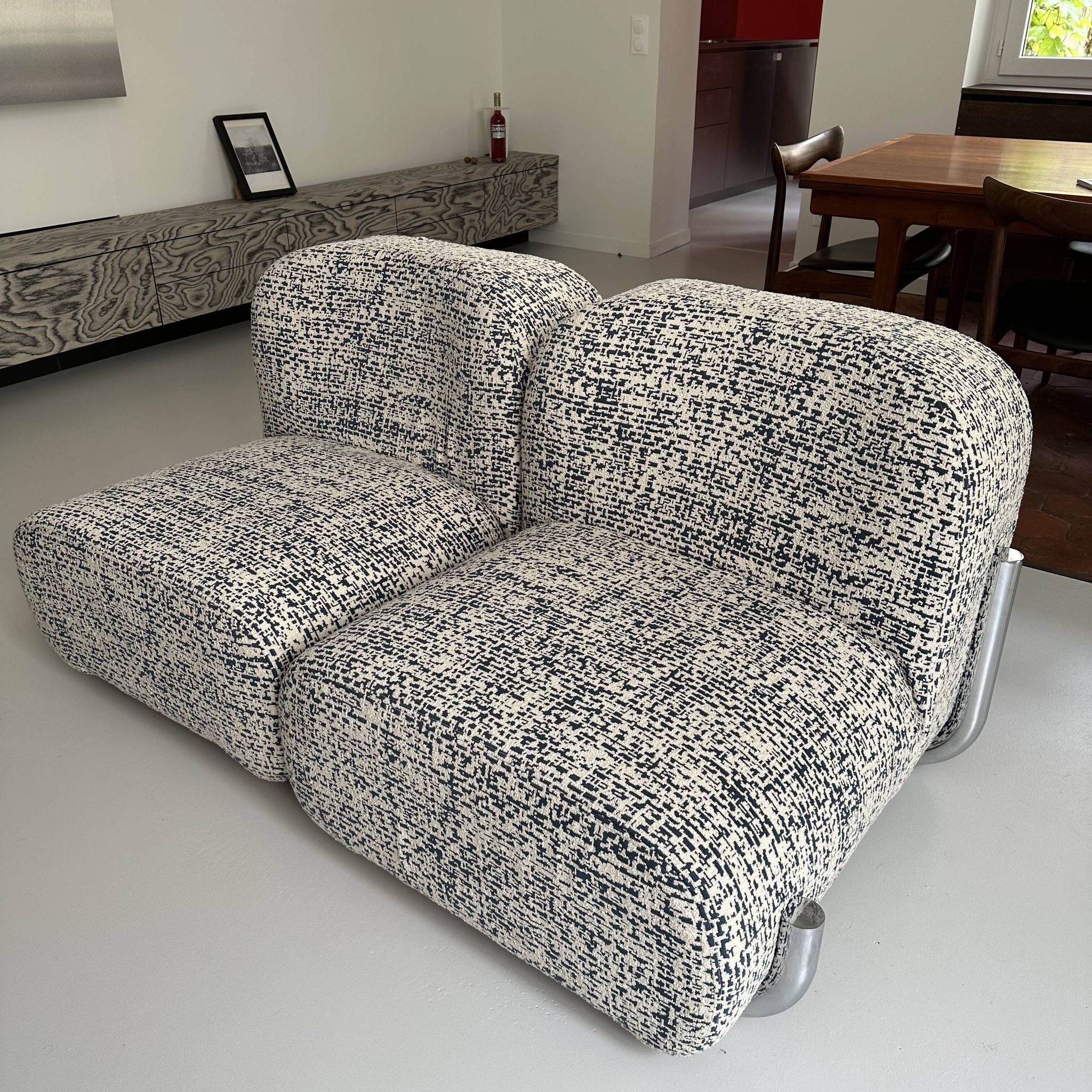 Two-seater sofa by Sigmachair, Italy, 1960.
