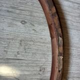 Pair of oval gilded frames Louis XVI style