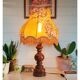 Flower table lamp